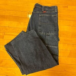 36x34 great condition blue wrangler carpenter jeans